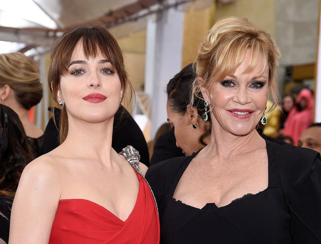 Melanie a jej dcéra Dakota Johnson